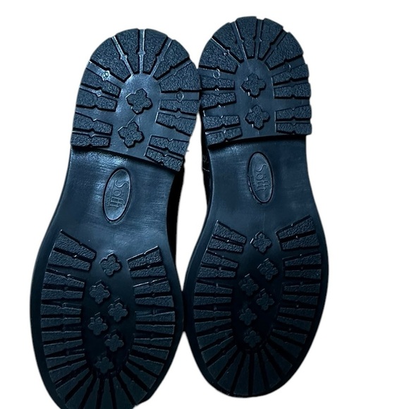 New Sofft Shoes Womens Size 6 Black Leather Side Zip Boot - Picture 6 of 9